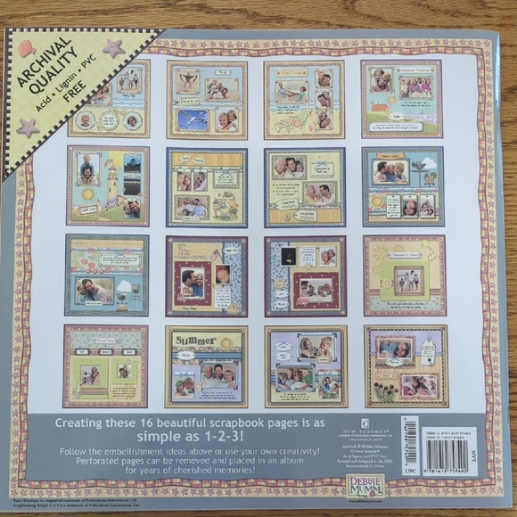 Set of 5 Scrapbooking Kits and Project Book - Picture 8 of 10